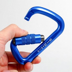 Карабин с байонетной муфтой «Мастер К», 11x7 см, 28 KN, МИКС