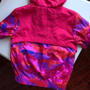 Солнцезащитная куртка,бордовый камуфляж