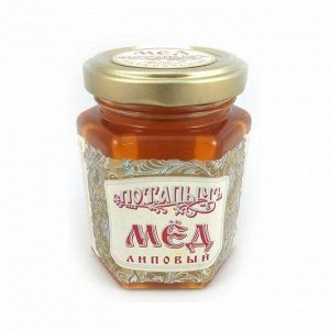 Мёд натуральный липовый, стекл. б., потапычъ, 250г