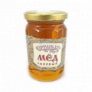 Мёд натуральный липовый, стекл. б., потапычъ, 420г