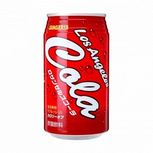 Напиток безалкогольный газированный со вкусом колы sangaria los angeles cola, 350гр