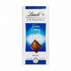 Шоколад экселленс молочный 30%, lindt, 100гр
