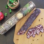 Колбаса &quot;КОСУЛЯ&quot; с кедровыми орехами в п/у тубус !НОВИНКА!!