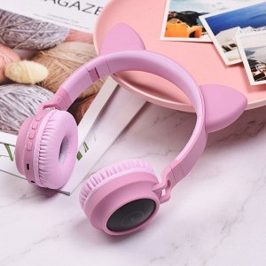 Наушники беспроводные HOCO W27 Cat ear Bluetooth, 300 мАч, TF, AUX