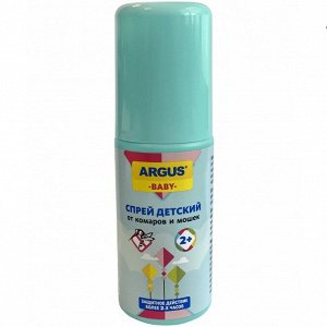 Спрей от комаров с 2 лет 75мл Аванти Argus Baby