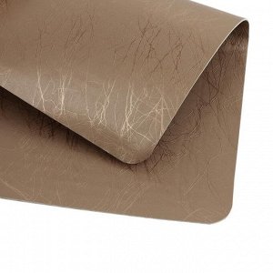 Салфетка сервировочная "Leather Marble" 30х43см, цв.золотой