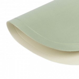 Салфетка сервировочная "Leather Oval" 28,5х43,5см, цв.зеленый
