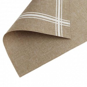 Салфетка сервировочная "Linen Country" 30х45см, цв.белый