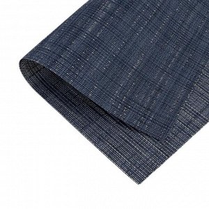 Салфетка сервировочная "Linen Simple" 30х45см, цв.синий