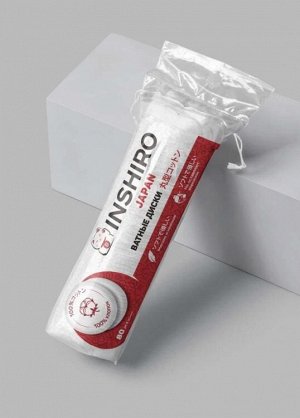 "INSHIRO" Ватные диски, двусторонние "Japan" 120шт