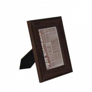 Фоторамка "Classica Wood" 10х15см, цв.темно-коричневый