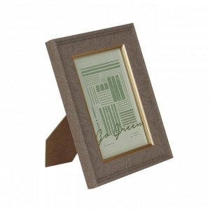 Фоторамка "Go Green Smart" 10х15см, цв.темно-бежевый