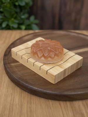 "WOOD&NATURAL" Мыльница 12,4х8,4х2см, бамбук