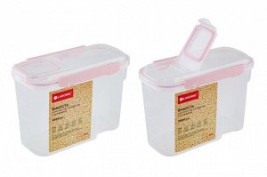 Емкость для сыпучих продуктов с дозатором 2,3л