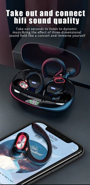 Спортивная Bluetooth-гарнитура XiaomiTWS S730 Ture