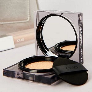 Стойкий полуматовый мини-кушон с невесомым покрытием Clio Kill Cover The New Founwear Cushion Mini SPF50+ PA+++ #04 Ginger, 5г