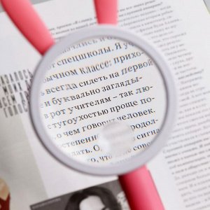 Лупа детская Животные, линза 70 мм, МИКС