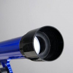 Набор: телескоп настольный, три линзы: ?20, ?30, ?40 + микроскоп, увеличение ?300, ?600, ?1200