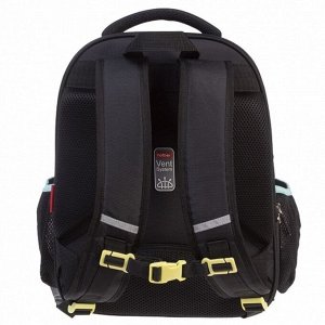 Рюкзак каркасный Hatber Ergonomic Plus, Start game, 38x29x18 см, чёрный NRk_85048