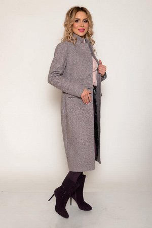 Пальто Основная ткань: костюмная на трикотажной плотной основе с фактурой букле. Теплая, мягкая, плотная, с незначительным ворсом (имитация узелкового плетения), немного тянется. Состав: полиэстер 70%