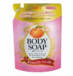 ND Крем-мыло д/тела &quot;Wins Body Soup peach&quot; с экстр. лист. персика и богатым аром. МУ 400мл