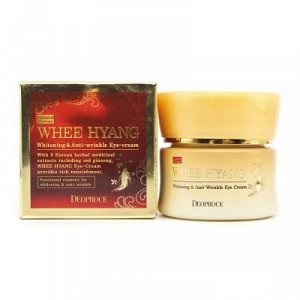 Deoproce Whee Hyang Whitening & Anti-Wrinkle Eye Cream - Крем для глаз с восточными травами, против морщин