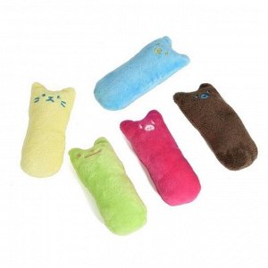 Игрушка для кошек с кошачьей мятой "Плюшка", 10 см, 1 шт
