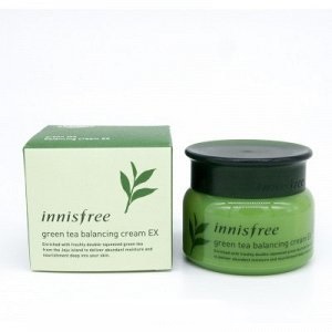 Innisfree Green Tea Balancing Cream EX - Крем с экстрактом зеленого чая