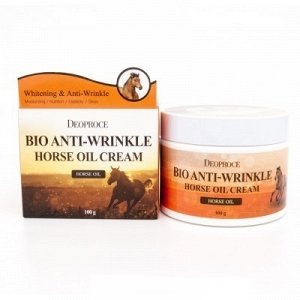 Deoproce Bio Anti-Wrinkle Horse Cream - Крем на основе экстракта лошадиного жира