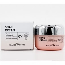 Village 11 Factory Snail Cream - Увлажняющий крем с муцином улитки