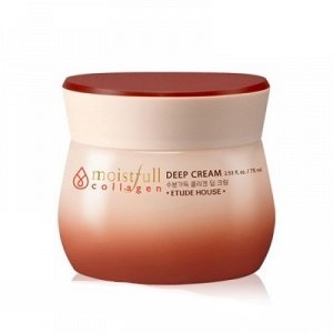 Etude House Moistfull Collagen Deep Cream - Крем с коллагеном для глубокого увлажнения