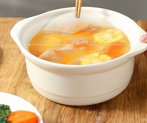 Салфетки для поглощения масла с пищи, 16 см, 20 шт