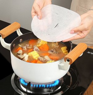 Салфетки для поглощения масла с пищи, 16 см, 20 шт