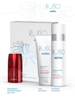 Эстель НАБОР шампунь 250 мл, гель 200 мл, дезодорант 75 мл Estel ALPHA RUSSO