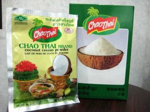 Сухие кокосовые сливки CHAO THAI