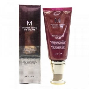 Perfect Cover BB Cream SPF42/PA+++ #13 Bright Beige - Тональный крем с прекрасной кроющей способностью 50мл