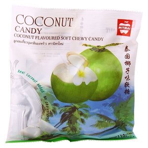 Жевательные тайские конфеты-ириски с КОКОСОМ