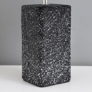 Лампа настольная «Дзин» 1x40 Вт Е14 черный 22x22x36 см