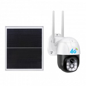 Умная iP камера на солнечной батарее, 4G Wireless Solar Battery Camera