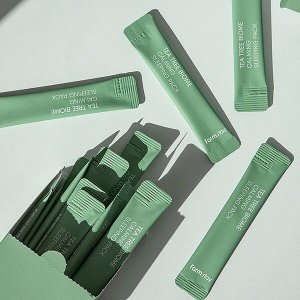 Успокаивающая ночная маска FarmStay Tea Tree Biome Calming Sleeping Pack, 1шт*4мл