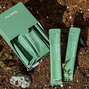 Успокаивающая ночная маска FarmStay Tea Tree Biome Calming Sleeping Pack, 1шт*4мл