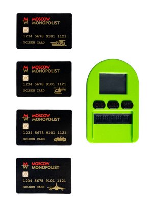 Игра настольная "Монополист. Black Edition" с терминалом для карт (Tom Toyer)