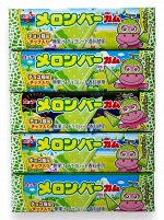 Резинка жевательная Melon bar со вкусом дыни Lotte, 26.1г, 1/15/300