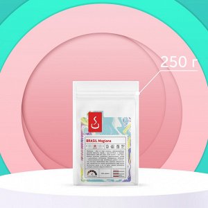 Кофе в зернах и молотый Бразилия Моджиана,  250г