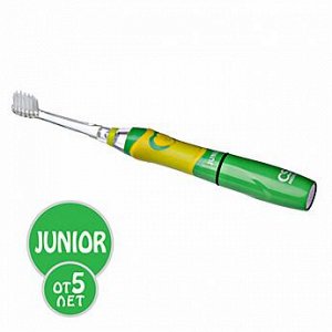 Электрическая звуковая зубная щетка CS Medica SonicPulsar CS-562 Junior зеленый