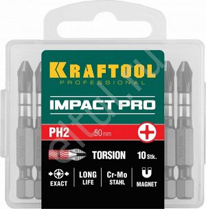 Биты KRAFTOOL Impact Pro