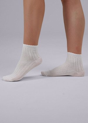 Носки. Цвет: белый
