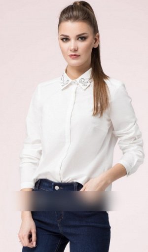 Блузка 97 % хлопок, 3 % спандекс Рост: 164 см. Рубашка – обязательная вещь для базового гардероба стильной современной женщины. Она позволяет легко составлять нарядные, деловые и повседневные образы, 