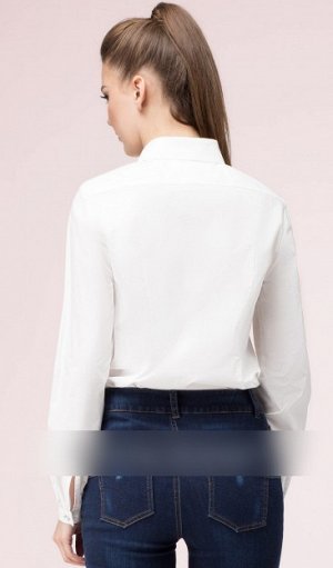 Блузка 97 % хлопок, 3 % спандекс Рост: 164 см. Рубашка – обязательная вещь для базового гардероба стильной современной женщины. Она позволяет легко составлять нарядные, деловые и повседневные образы, 