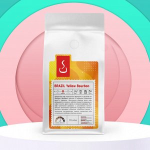 Кофе в зернах и молотый Бразилия Желтый бурбон Санта Рита,  500г